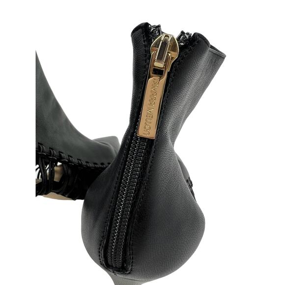 Tamara Mellon Womens Leather Braided Dom Pointed Toe Ankle Booties Size 38 - Picture 10 of 12